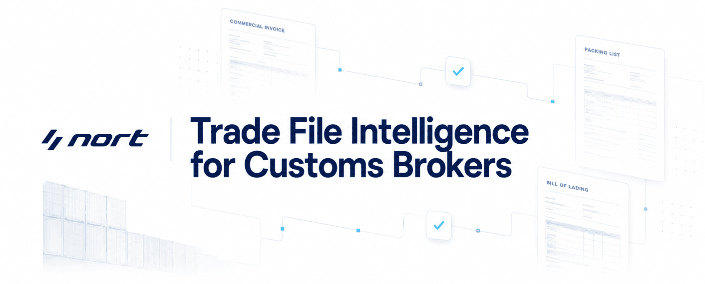 Nort Trade File Intelligence for Customs Brokers